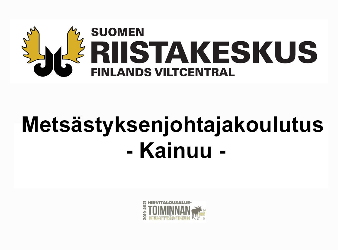Metsästyksenjohtaja koulutus